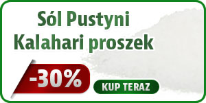 Sól Pustyni Kalahari - proszek PROMOCJA -30%